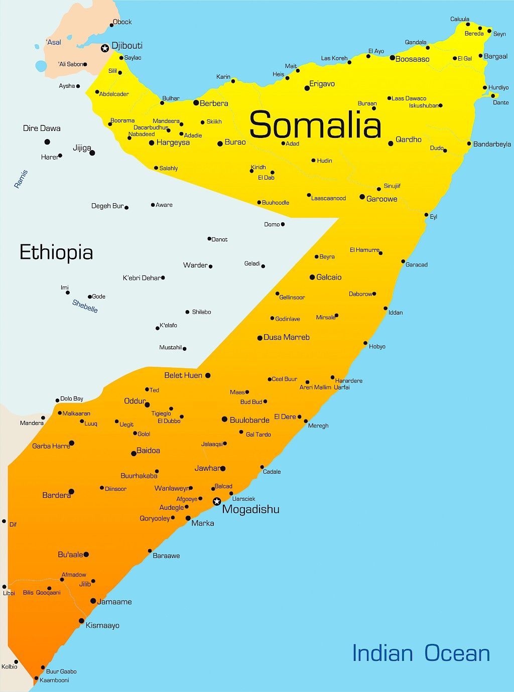 Polio leviää Somaliassa