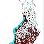 Puutiaiskanta levittäytynyt Lapin eteläosia myöten