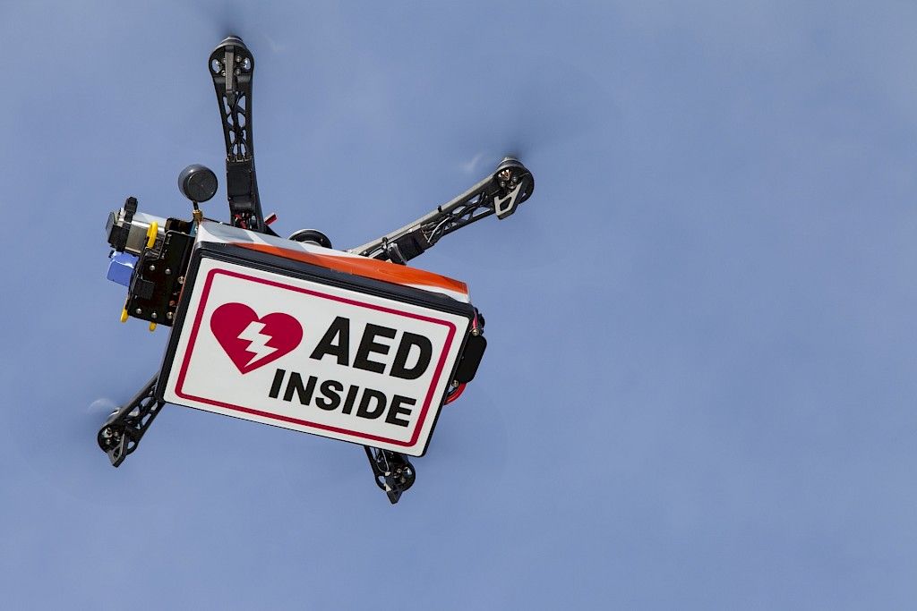 Sydäniskurilla varustettu drone-lennokki voi olla tulevaisuutta
