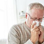 Vaikea keuhkoahtauma ja flunssa