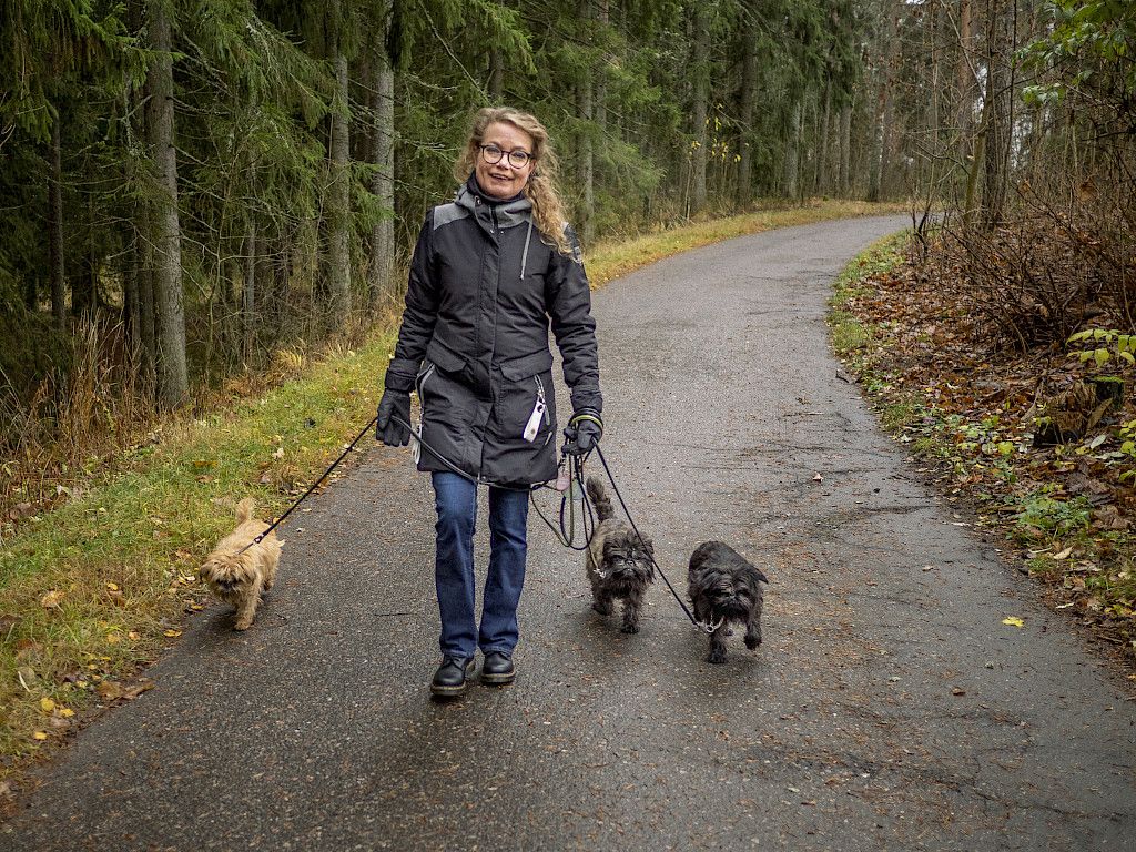 – Olen nyt hyvässä kunnossa, eikä rajuja pahenemisvaiheita ole onneksi tullut,