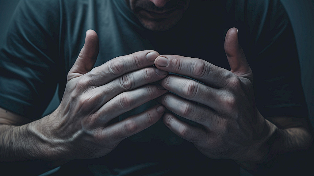 Käsien vapina on normaali kehon reaktio stressaavan tilanteen jälkeen.