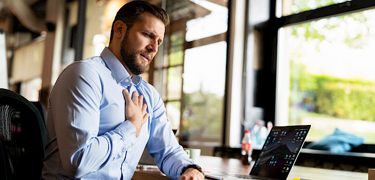 Rintakipu – milloin syy on sydämessä ja milloin ei?